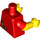 LEGO rouge Bart Simpson Torse avec Slingshot Décoration (973 / 16360)
