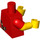 LEGO Red Bart Simpson Torso with Slingshot Decoration (973 / 16360)