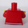LEGO Rood Baseball Jacket Minifig Torso (973 / 76382)