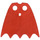 LEGO Red Batman Cape with 5 Points and Standard Fabric (21845 / 56630)