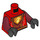 LEGO Red Battle Suit Macy Minifig Torso (973 / 76382)