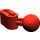 LEGO rouge Faisceau 2 avec Angled Rotule (50923 / 59141)