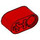 LEGO Rood Balk 2 met As Gat en Pin Gat (40147 / 74695)