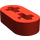LEGO rot Strahl 2 x 0.5 mit Achse Löcher (41677 / 44862)