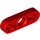 LEGO rouge Faisceau 3 x 0.5 Mince avec Essieu des trous (6632 / 65123)
