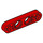 LEGO Red Beam 4 x 0.5 Thin with Axle Holes (32449 / 63782)