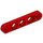 LEGO Red Beam 5 x 0.5 Thin with Axle Holes (11478 / 44864)