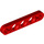 LEGO Red Beam 5 x 0.5 Thin with Axle Holes (11478 / 44864)