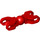 LEGO rouge Faisceau avec Joint Sockets (90622)