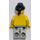 LEGO rouge Beard Runner Pirate avec Noir Anchor sur Chest Figurine