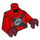 LEGO Red Beast Master (70314) Minifig Torso (973 / 76382)