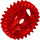 LEGO Red Bevel Gear with 28 Teeth (65413)