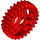 LEGO Red Bevel Gear with 28 Teeth (65413)