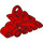LEGO rouge Bionicle Foot (41668)