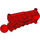 LEGO Rood Bionicle Toa Metru Lower Been Sectie met Twee Bal Joints en Twee Pin Gaten (47297)