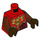 LEGO Red Bladvic Minifig Torso (973 / 76382)