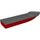 LEGO rot Boat Hull mit Dark Stone Grau oben (54100 / 54779)
