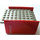 LEGO Red Boat Section Middle 6 x 8 x 3 &amp; 1/3 with Gray Deck with &#039;Fire&#039; Logo (Both Sides) Sticker