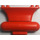 LEGO Rouge Bateau Weighted Keel 2 x 8 x 4