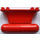 LEGO Red Boat Weighted Keel 2 x 8 x 4 without Bottom Tab