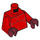 LEGO rot Bookkeeper Minifig Torso (973 / 76382)