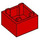 LEGO rouge Boîte 2 x 2 (2821 / 59121)