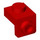 LEGO rouge Support 1 x 1 avec 1 x 1 assiette Vers le bas (36841)