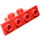 LEGO Rood Beugel 1 x 2 - 1 x 4 met vierkante hoeken (2436)