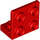 LEGO Rouge Support 1 x 2 - 2 x 2 En haut (99207)