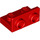 LEGO Red Bracket 1 x 2 with 1 x 2 Up (99780)