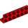 LEGO Rood Beugel 1 x 6 met Plaat 2 x 6 Omhoog (5090)