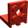 LEGO rouge Support 2 x 2 - 2 x 2 En haut (3956 / 35262)