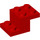 LEGO rot Halterung 2 x 3 mit Platte und Step mit unterem Bolzenhalter (73562)