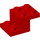 LEGO Red Bracket 2 x 3 with Plate and Step without Bottom Stud Holder (18671)