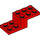 LEGO Red Bracket 2 x 5 x 1.3 with Holes (11215 / 79180)