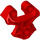 LEGO rouge Breast Bouclier (49423)