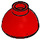 LEGO Rosso Mattoncino 1.5 x 1.5 x 0.7 Rotondo Dome Cappello (37840)