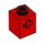 LEGO rot Backstein 1 x 1 mit Achse Loch (73230)