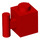 LEGO Rood Steen 1 x 1 met Handvat (2921 / 28917)