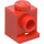 LEGO Rood Steen 1 x 1 met Koplamp en Slot (4070 / 30069)
