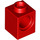 LEGO rouge Brique 1 x 1 avec Trou (6541)