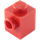 LEGO Rood Steen 1 x 1 met Nop aan Eén Kant (87087)