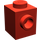 LEGO rouge Brique 1 x 1 avec Stud sur Une Côté (87087)