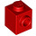 LEGO rot Backstein 1 x 1 mit Stud auf Eins Seite (87087)
