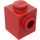 LEGO Rood Steen 1 x 1 met Stud Aan een Kant (87087)