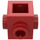 LEGO rot Backstein 1 x 1 mit Bolzen auf Vier Sides (4733)