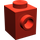 LEGO rot Backstein 1 x 1 mit Bolzen auf Zwei Gegenüberliegende Seiten (47905)