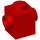 LEGO rouge Brique 1 x 1 avec Goujons sur Deux Côtés opposés (47905)