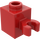 LEGO Rood Steen 1 x 1 met Verticaal Klem (Open &#039;O&#039;-clip, holle knop) (60475 / 65460)