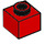 LEGO rouge Brique 1 x 1 x 0.7 (86996)